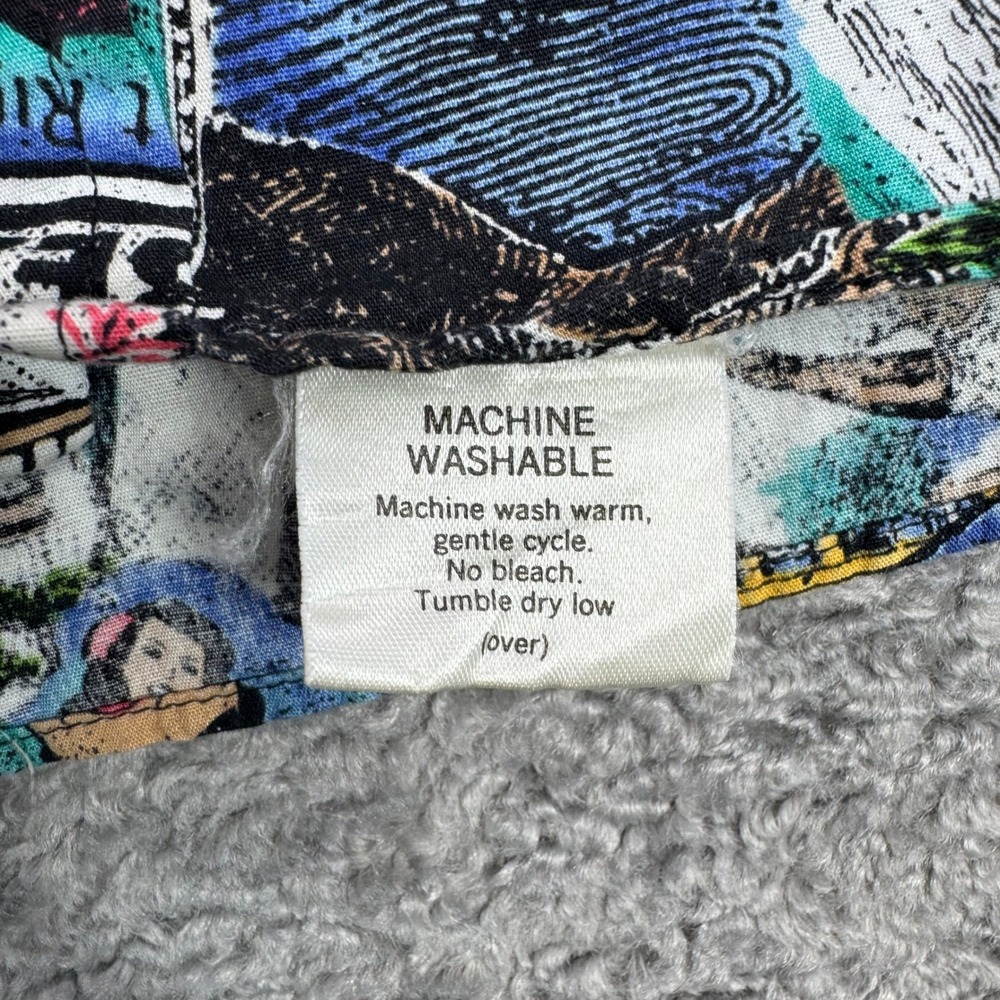 Lobo by Pendleton Mens XL Hawaiian Postcard Print Button Down Shirt Seattle Maui - Picture 9 of 11
